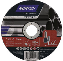 Norton Saint-Gobain Expert kapskiva 125x1,0 mm för metall