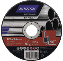 Norton Kapskiva för metall, diameter 125x1.6 millimeter