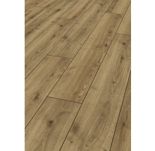 Lagt laminat med träutseende