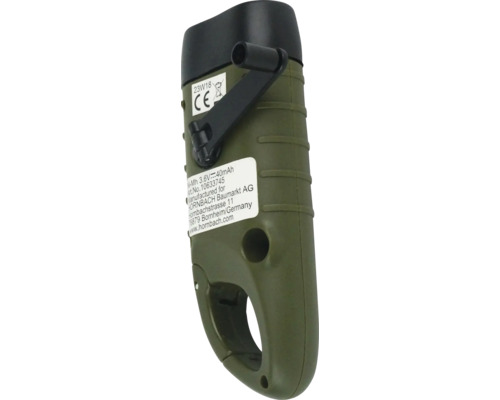 Ficklampa med vev och karbinhake