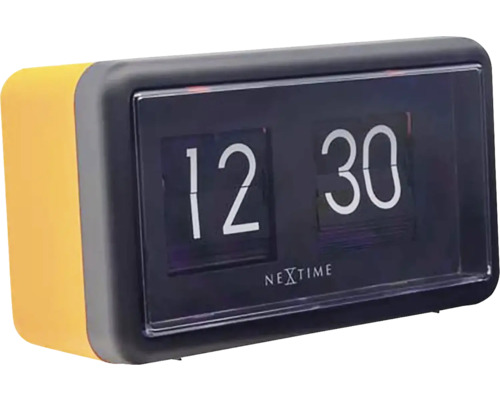Nextime bordsklocka med flipnummerdisplay