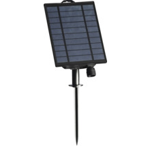 Solpanel med markspett