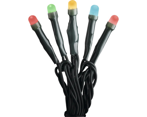 LED-ljusslinga med mångfärgade lampor