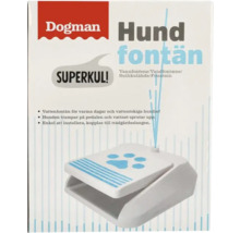 Dogman hundfontän på förpackningen