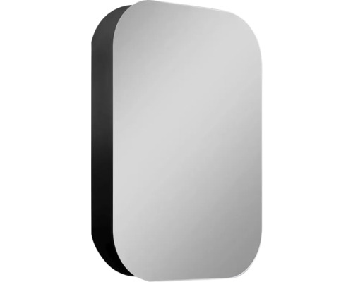 Rektangulärt spegelskåp med rundade hörn för badrummet