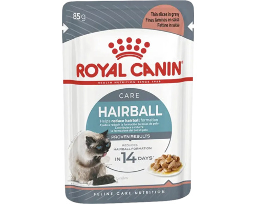 Kattmat ROYAL CANIN Hairball Care Gravy Adult 12x85g Royal Canin kattmat för att minska hårbollsbildning