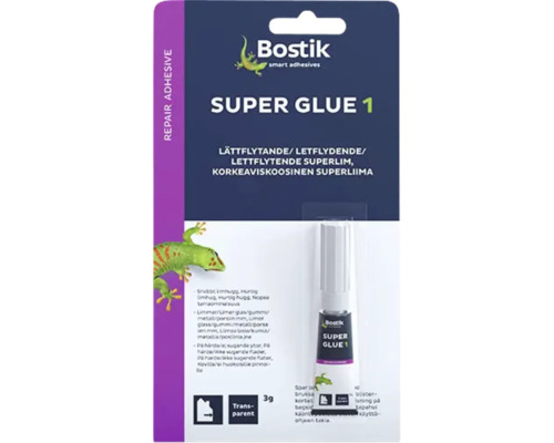 Snabblim BOSTIK Super Glue 1 3g
