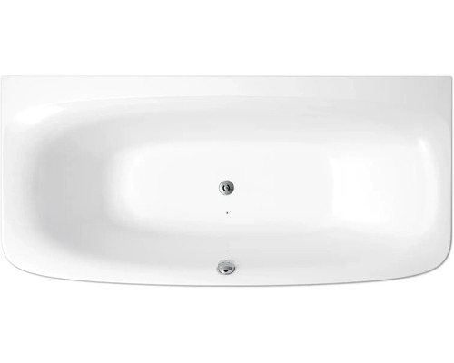 Ovanifrånvy av ett badkar