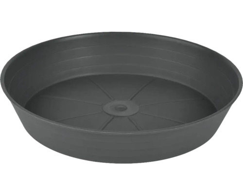 Krukfat Primavera plast Ø24x4,1cm antracit Krukfat Primavera plast Ø24x4,1cm antracit