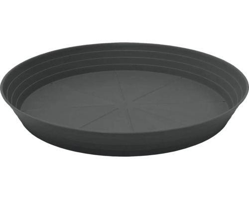 Krukfat Primavera plast Ø 46x5,7cm antracit