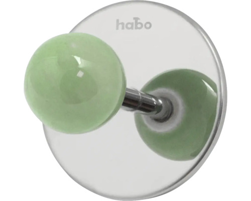 Krok HABO Pearl självhäftande Ø52mm grön