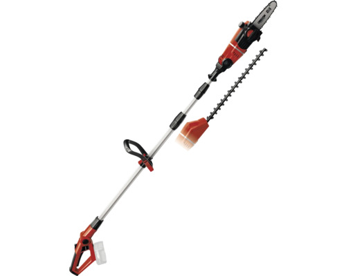 Batteridriven grensåg och häcksax med teleskopskaft