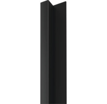 Dekorpanel Linea slim 1 svart/svart 5,4x265cm