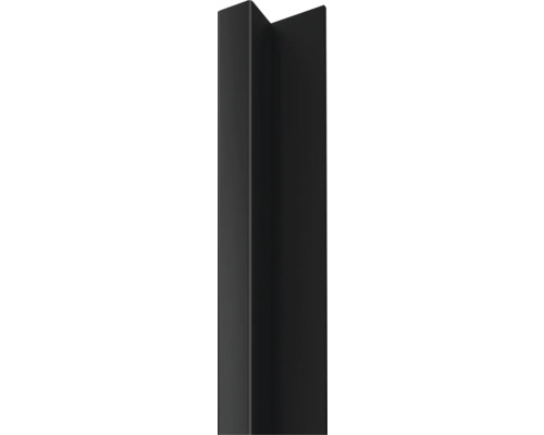 Dekorpanel Linea slim 1 svart/svart 5,4x265cm