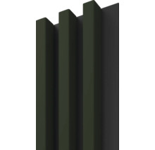 Dekorpanel Linea slim 3 grön/svart 15x265cm