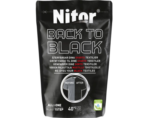 Textilfärg NITOR Back to black