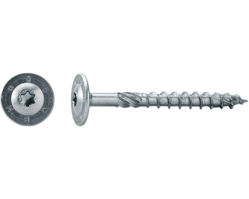 JD Plus konstruktionsskruv DRESSELHAUS TH 10x180mm galvaniserad 25-pack