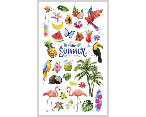 Ministicker AGDESIGN Summer Vacation 8x14cm 32 delar