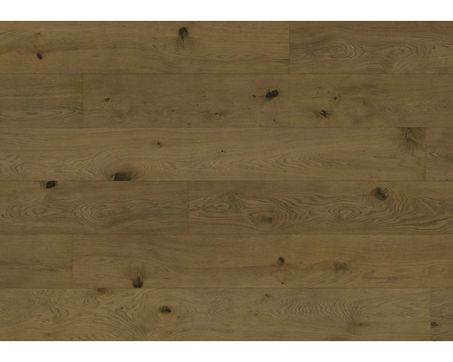 Trägolv av ek med kvistar