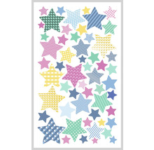 Dekorativa klistermärken med stjärnmönster