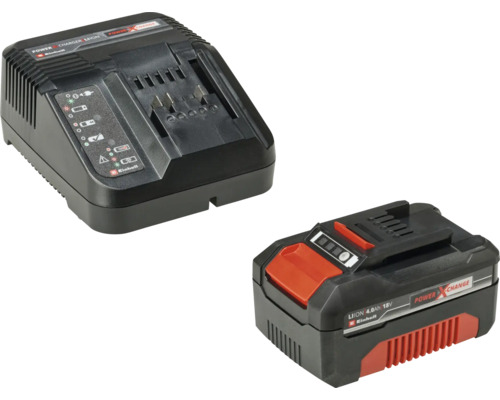 Batteri och laddare EINHELL PXC Kit 18V 4,0Ah-0