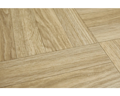 Närbild av paneler med trästruktur för golvbeläggning