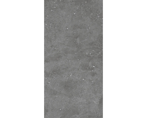 Utomhusklinker Granitkeramik Rock grafit 120x59,2x2 cm Grå keramisk platta med matt yta