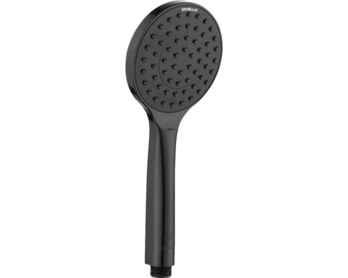 Handdusch DIVELLO original™ hydro svart blank divello full flow s-tech™ 8275461 Svart handduschhuvud