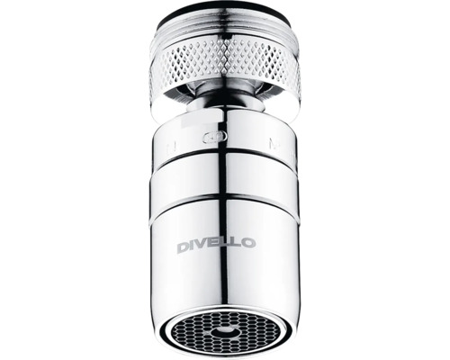 Strålsamlare med kulled DIVELLO Econom™ Profi invändig M22/M24 inv/utv 8L 8242393 Divello vattenbesparare för vattenkranen