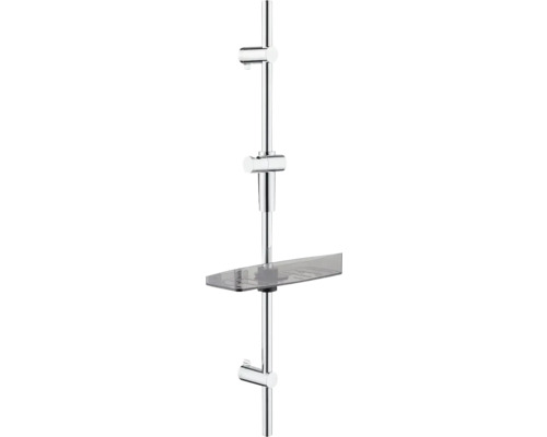 Duschstång DIVELLO ORIGINAL™ rig krom 90 cm med robust tvål-/schampohylla Ø 22 mm 8182173