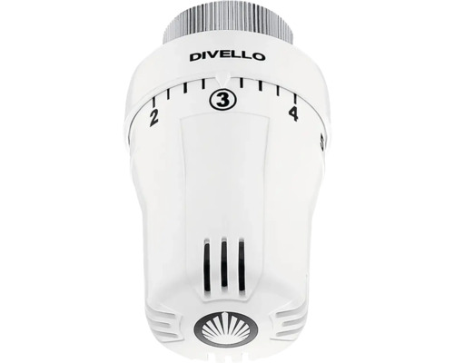 Termostat DIVELLO econom™ total divello liquid h-tech™ på TA M28x1.5 4808684 Divello radiatortermostat för temperaturreglering
