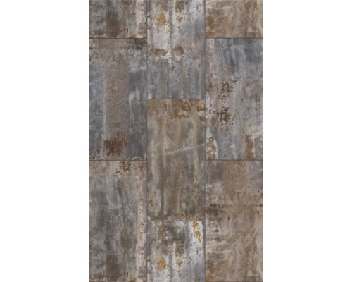 Kakel med rostutseende