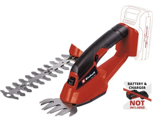 Grässax/busksax EINHELL Power-X-Change GE-CG 18V Li Solo utan batteri & laddare Batteridriven sax med tillbehör för gräs- och busksax från Einhell, batteri och laddare ingår inte