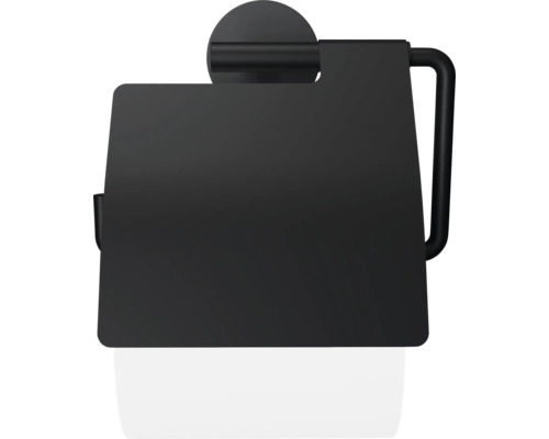 Toalettpappershållare med lock