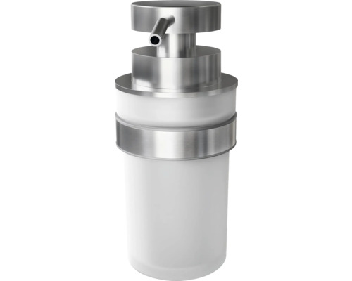 Tvåldispenser av rostfritt stål och plast