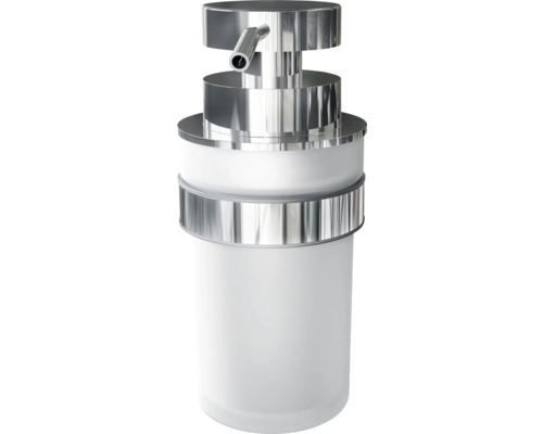 Tvålpump av plast och metall