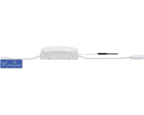 Styrenhet PAULMANN SmartHome Zigbee MaxLED Tunable White Controller max 144W 24V Transformator med kabel och Smart Home-kompatibilitet