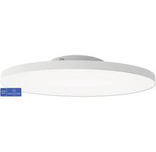 Vit rund taklampa med smart hemfunktion