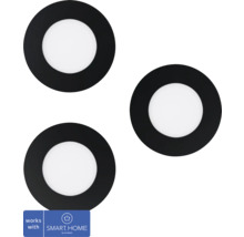 Spotlight infälld EGLO Crosslink CCT 3-pack-thumb-0