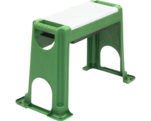 Trädgårdspall av plast med handtag