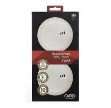 Förpackning med två rökdetektorer