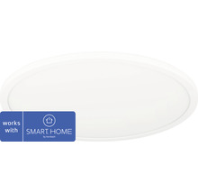 Vit LED-taklampa med Smart Home-kompatibilitet
