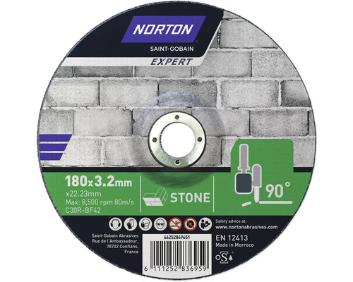 Norton Expert kapskiva för sten, 180x3,2 millimeter