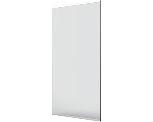 Förkortad duschvägg JUNGBORN sette 100x165 krom klarglas smutsavvisande sidovägg Duschvägg av glas