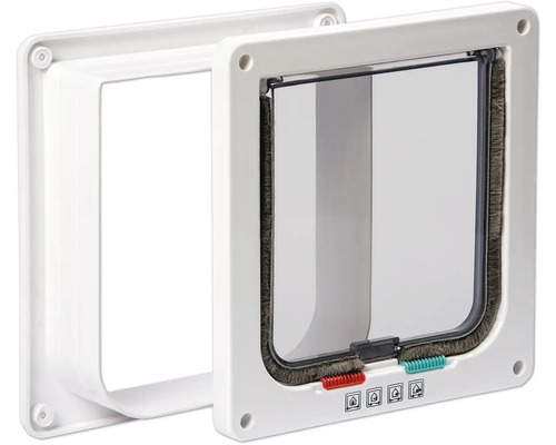 Kattlucka med transparent passage och fyrvägslås