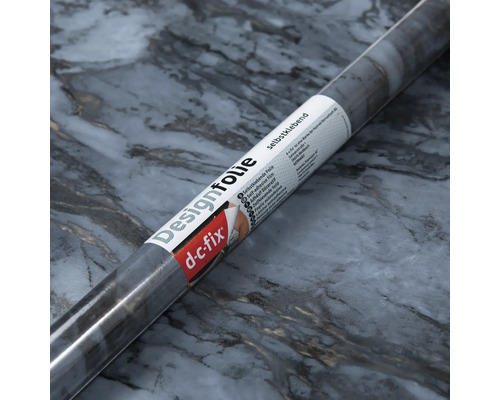 Rulle designfolie med marmorlook från d-c-fix
