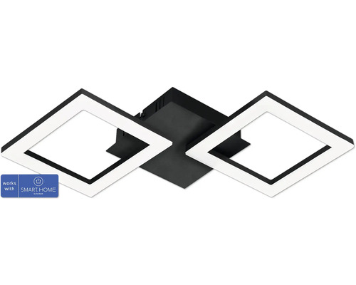 Taklampa med kvadratisk design och Smart Home-funktion