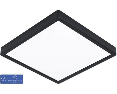 Plafond EGLO Crosslink AL-LED-ZIG-CCT 285X285mm svart