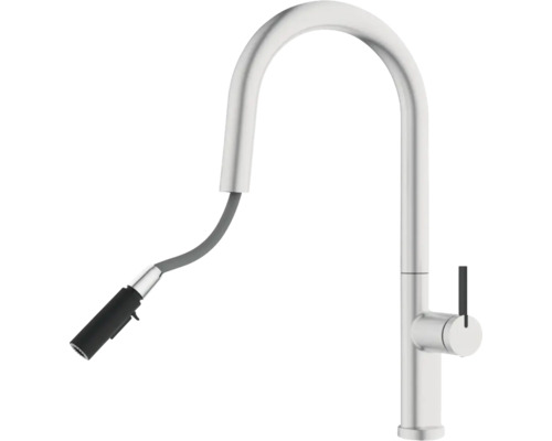 Köksblandare med utdragbar dusch