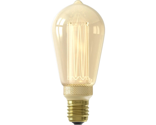 Calex glödlampa i vintagestil med synlig glödtråd